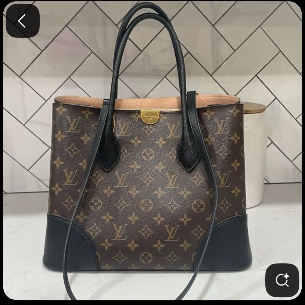 Louis Vuitton Brown Flandrin Monogram Tote Bag